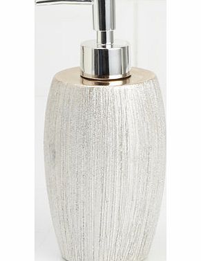 Bhs Champagne gold textured metallic soap dispenser,