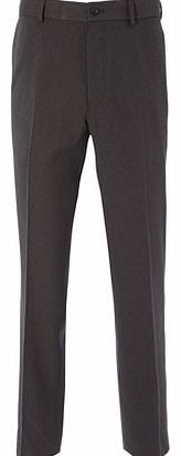 Bhs Charcoal Regular Fit Trousers, Grey BR65B05XGRY
