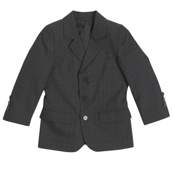 Charcoal suit jacket