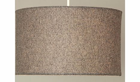 Bhs Charcoal wool woven drum shade, grey 9790080870
