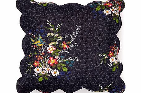 Bhs Chestnut Floral Cushion, multi 1848499530