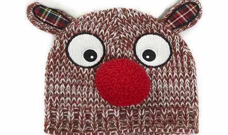 Bhs Christmas Rudolph Hat, brown 1617860481