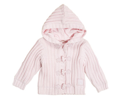 bhs Chunky flower cardigan