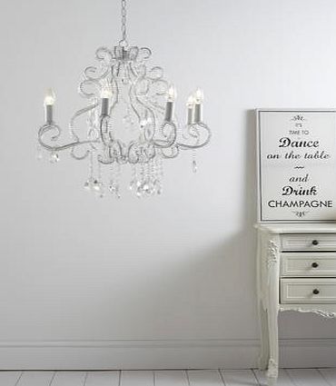 Bhs Cinderella chandelier, white 9777940001