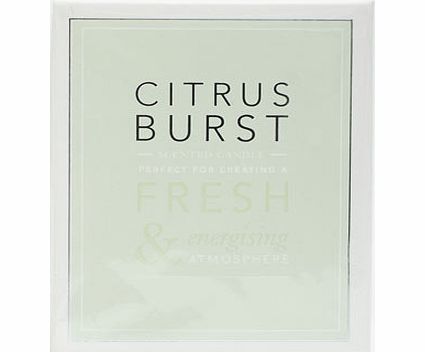 Citrus burst boxed candle, green 30921179533