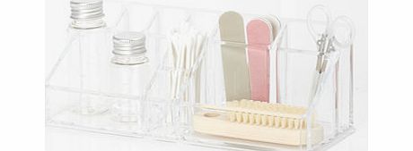 Bhs Clear acrylic make up holder, clear 1934922346