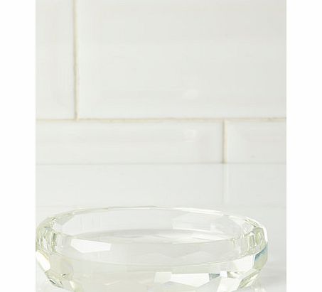 Bhs Clear crystal soap dish, clear 1942942346