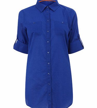 Bhs Cobalt Shirt Cover Up, cobalt 209876634