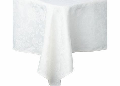 Bhs Cream Jacquard Table Cloth, cream 9562750005