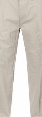 Bhs Cream Lightweight Cargo Trousers, Cream