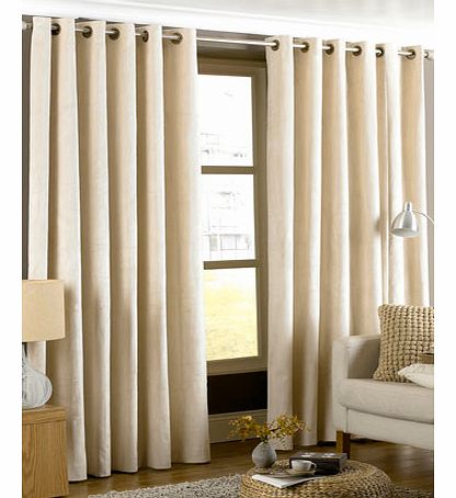 Bhs Cream Peach Effect Curtains, cream 30918570005