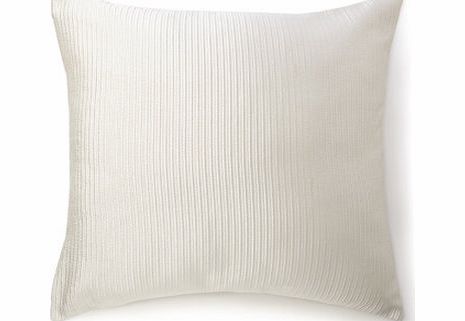 Bhs Cream Ribbed Cushion, cream 1884250005