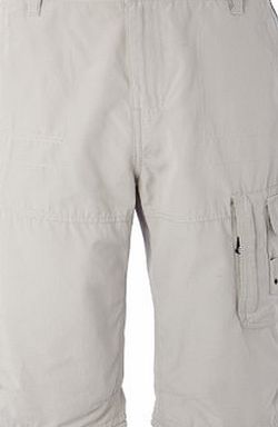 Bhs Cream Trek 3/4 Length Shorts, Cream BR57E01GNAT