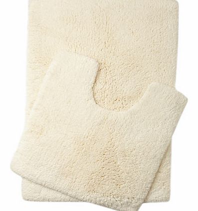 Bhs Cream Ultimate bath and pedestal mats range,