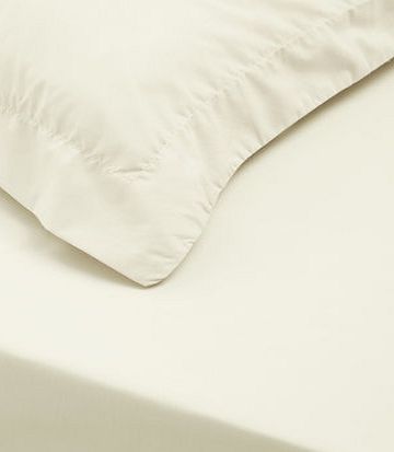 Bhs Cream Ultrasoft Pillowcase, cream 1893990005