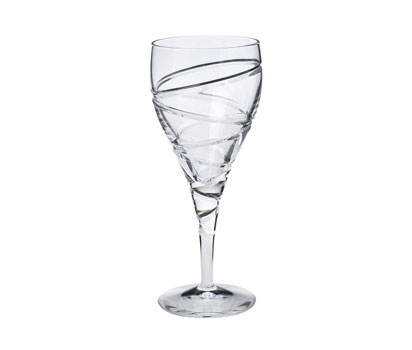 bhs Cross swirl wine glass 22cl