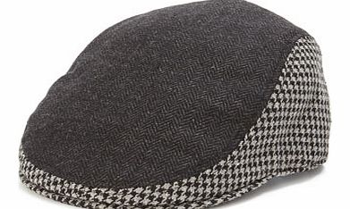 Bhs Cut and Sew Design Flat Cap, Grey BR63H06DGRY