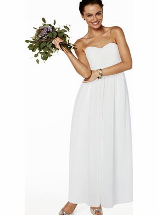 Darcy Long Bridal Dress, ivory 19000070904