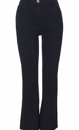 Bhs Darkwash Regular Length Bootcut Jeans, darkwash