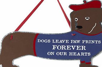 Bhs Decorative sausage dog sign, brown 8276080481