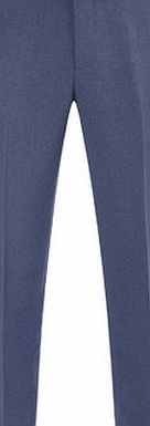 Bhs Denim Blue Tailored Fit Trousers, Blue BR65D01GBLU