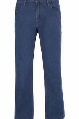 Bhs Denim Mid Wash Jeans, Blue BR59G01GBLU