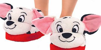 Bhs Disney Black Dalmatian Stompeez Slippers, black