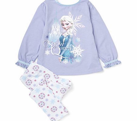 Bhs Disney Frozen Double Sided Print Pyjamas, pale