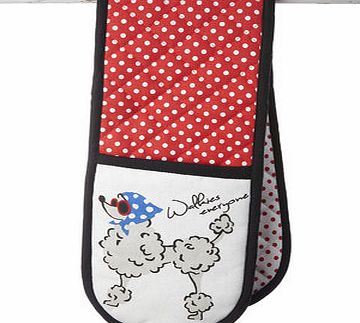 Bhs Dog Double Oven Glove, multi 9578059530