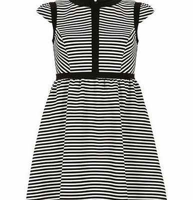 Bhs Dorothy Perkins Petite Stripe Ottoman Dress,