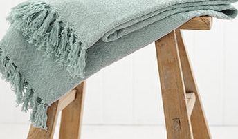 Bhs Duck Egg Essentials Throw, duck egg 1865613132
