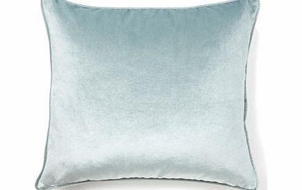 Bhs Duck egg essentials velvet cushion, duck egg