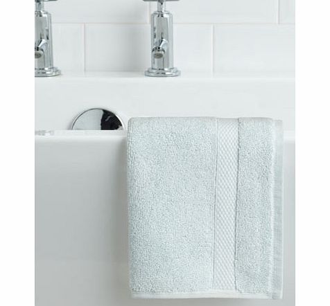 Bhs Duck egg Ultimate Hotel face cloth, duck egg