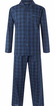 Easy Care Pyjamas, Blue BR62J02DBLU