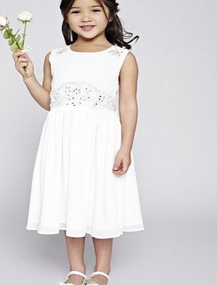 Bhs Elise Ivory Flower Girl Dress, ivory 6505140904