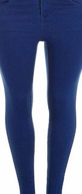 Bhs Evans Cobalt Blue Super Stretch Skinny Regular