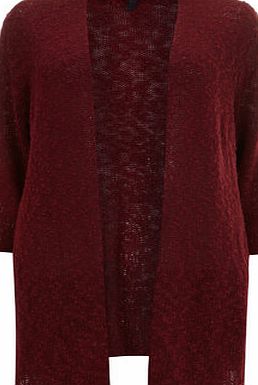 Bhs Evans Red Open Stitch Cardigan, red 12610943874
