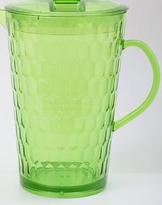 Bhs Faceted Pitcher, green 9578689533