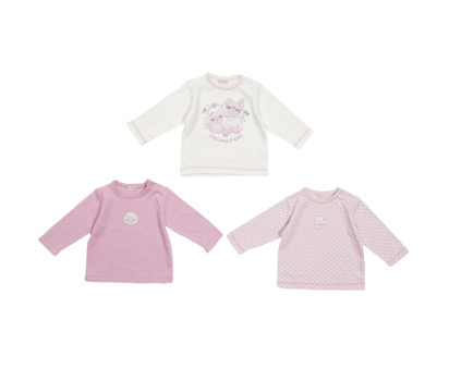 Fairy and bunny 3 piece top set
