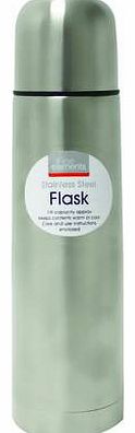Bhs Fine Elements Flask 1L, stainless steel 9572276820