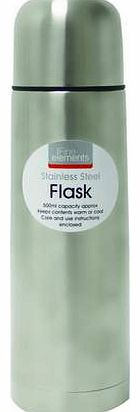 Bhs Fine Elements Flask 500ml, stainless steel