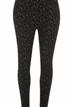 Bhs Floral Button Treggings, grey 19125410870