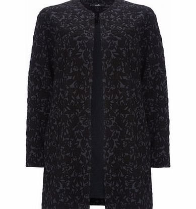 Bhs Floral Jacquard Jacket, grey 12034920870