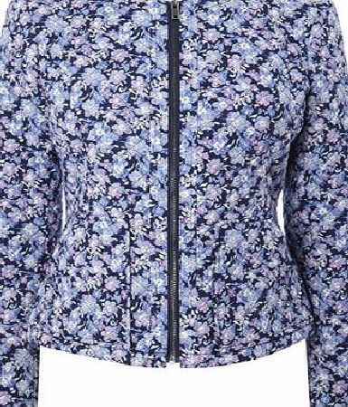Bhs Floral Quilted Jacket, floral 9853596050