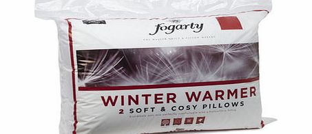 Bhs Fogarty Winter Warmer Pillow Pair, no colour