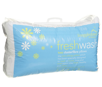bhs Freshwash pair of hollowfibre pillows