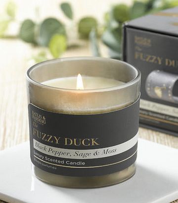Bhs Fuzzy Duck Black Pepper and Sage Scented Candle,