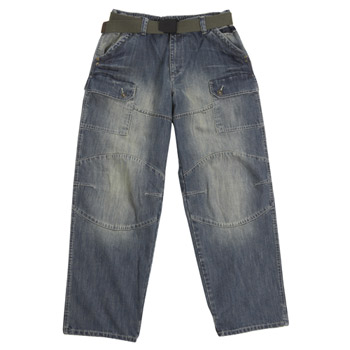 bhs Generous baggy fit jean with belt