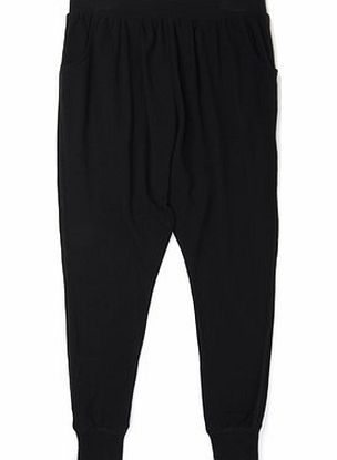 Bhs Girls Black Hareem Trousers, black 1062488513