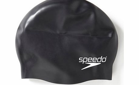 Bhs Girls Black Speedo Swim Hat, black 8984640137